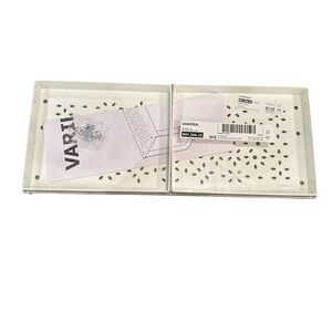 Ikea Shelf Variera Metal 12 7/16” L x 6” H x 5” W 801.366.22 Small White